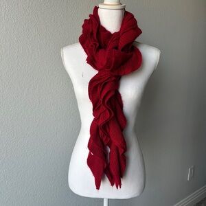 BCBG Ruffled Scarf